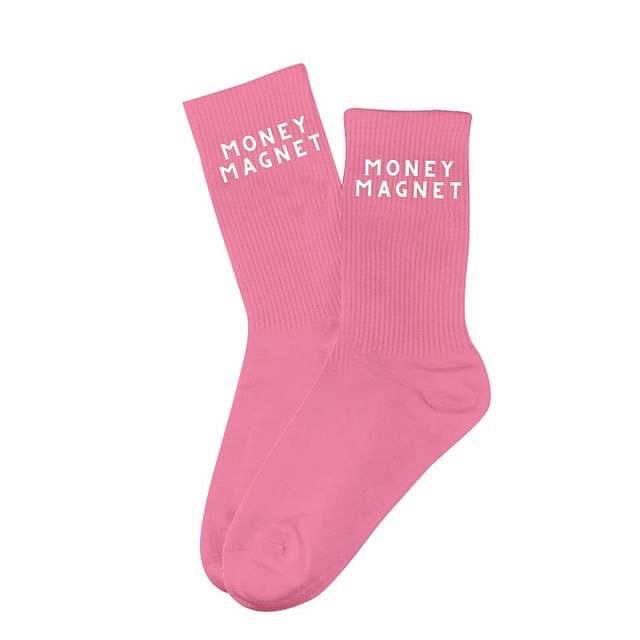 Money Magnet Socks (Limited Edition Pink)